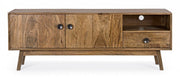 TV stand 2 doors-1 drawer in vintage style wood