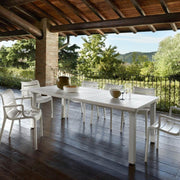 Outdoor extendable linen table 170x100x75H cm PER3 Scab