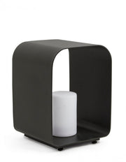 Anthracite Ridley aluminum Led lamp 35h cm