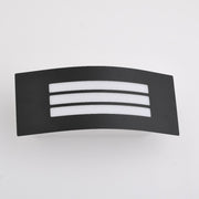 Raven steel wall lamp in black color Bellotti