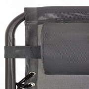 Martin deck chair gray for outdoor