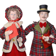 Singer family Scottish red fabricset 4pcs cm34x22h95