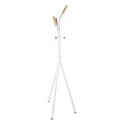 White steel coat hanger ALAIN 46x46x h178 cm