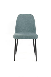 Set of 4 Fabric Chairs 55cm x 46cm x 85cm