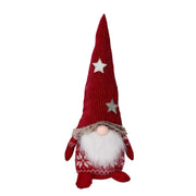Red fabric gnome cm21x16h50