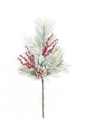 12x Red Cherry Pick H55cm