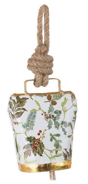 12x Holly Bells Wreath Pendant