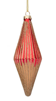 Modish Red Pointed Vt Pendant - 12x