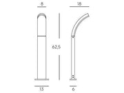 Aluminum Die-Cast Wall Light with Opal Resin Diffuser - 15W, 2300 Lumens, 1050 Lumens, 4000K Graphite