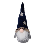 Blue fabric gnome cm21x16h50