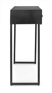 Dorset console table 2 drawers industrial style