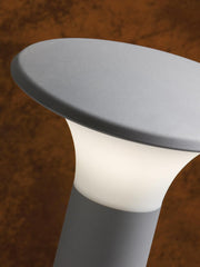 Outdoor Aluminum Die-Cast Lamp with Opal Diffuser - Max Height 160mm - IP44 Aluminum