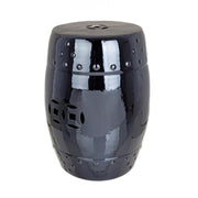 Sfinge Blues ceramic stool