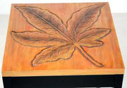 Leaf design coffee table ca-9737 cm. 51 x 51 h 61