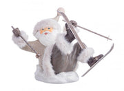 3x Danish Sitting Santa Gray