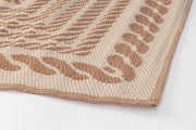 Carpet Kashan Beige-Brown 180X270