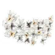 MARIPOSA vintage style decorative wall accessory with butterflies 55h cm