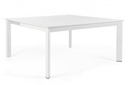 Extendable garden table Konnor white