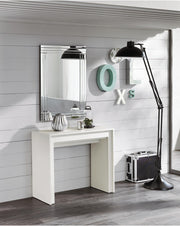 Extendable console in white mdf Pinocchio STS