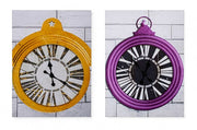 4x Wall Clock S-Canvas Ass2 50X70