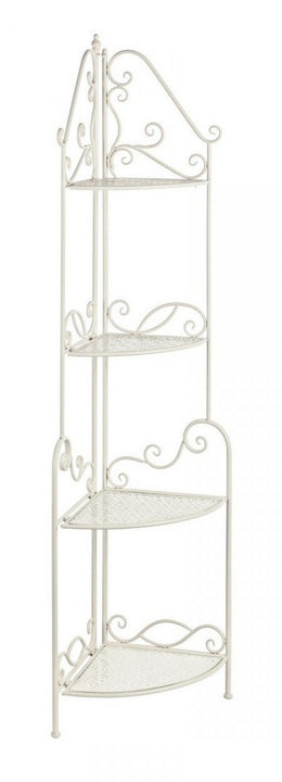 4P Giselle Crema corner cabinet