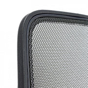 Gray office chair with adjustable height wheels