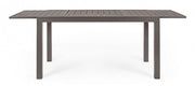 Extendable outdoor table in aluminum Caffè HILDE YK14 140 - 210x77x h75 cm