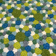 Modern multicolored floral carpet 160 x 230 cm
