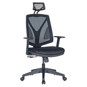 Bella office armchair in black