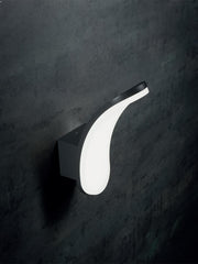 Aluminum Die-Cast Wall Light with Opal Resin Diffuser - 15W, 2300 Lumens, 1050 Lumens, 4000K Graphite