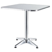 Verdelook square aluminum table