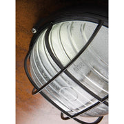 Large E27 white oval industrial line ceiling