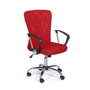 BRISBANE office chair red height adjustable