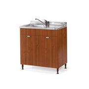 Kitchen sink antique walnut 2 doors Cm 80x50xH 85