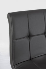 Bar Bruce dark gray eco-leather stool