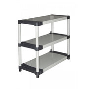 Scaffale in resina ripostiglio tre ripiani cm 80 x 40 x 85 h