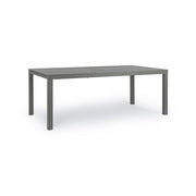 HILDE outdoor table in Anthracite aluminum Extendable 200-300x100x h75 cm