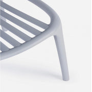 Cassandra light gray outdoor chair