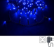 12x 300L Blue 5mm Wire Green Ip44