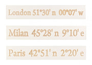 3x Wall Decoration Cardinal White Ass3