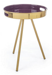 Inesh Purple Coffee Table D42