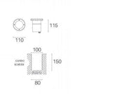 Walkable Gu10 steel route line