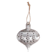 Silver metal sphere 6pcs pack cm21x8h3