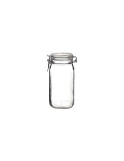 Fido 1.5 liter jar with Bormioli Rocco airtight cap