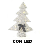 Plastic tree with white led cm38x10h51