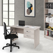 Elm bedroom desk 2 drawers in melamine wood cm119x64xH.75