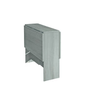 Artemio space-saving folding table, concrete colour