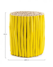 Guadalupe Yellow Coffee Table Cod. 0680441