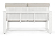 Two seater outdoor sofa White MERRIGAN 134x78x h84 cm