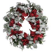 Crown with red butcher's broom cmø34h45